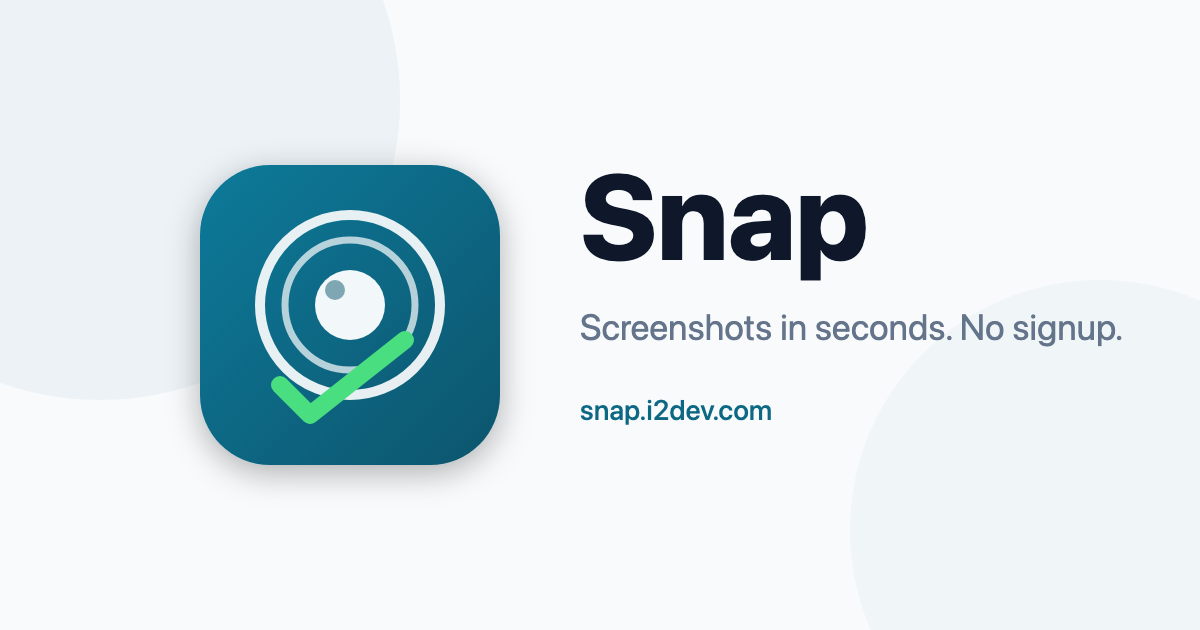 Free Screenshot API